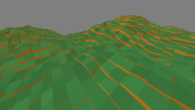 Floating terrain