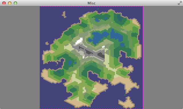 Biome map